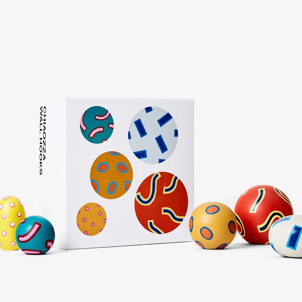Areaware Chiaozza Wall Hooks Adam Frezza Terri Chiao Modern Art Hooks